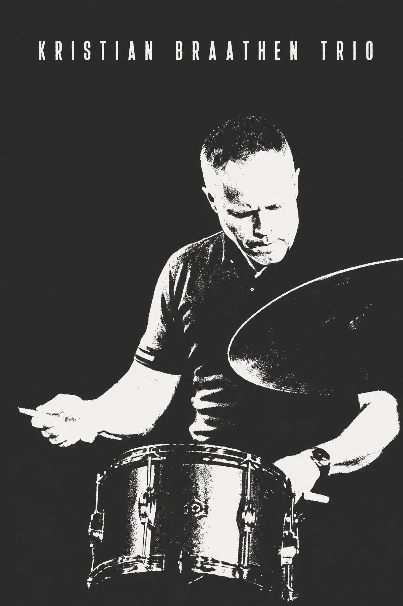 Kristian Braathen Trio performing live — drummer Kristian Braathen poster